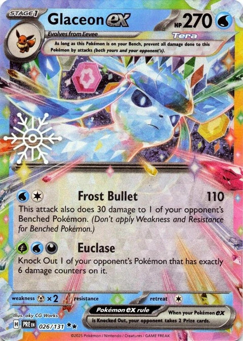 Glaceon Ex (26) - Prismatic Evolutions