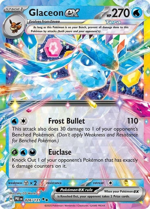 Glaceon Ex (26) - Prismatic Evolutions