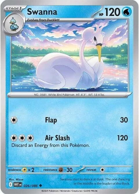 Swanna (26) - White Flare