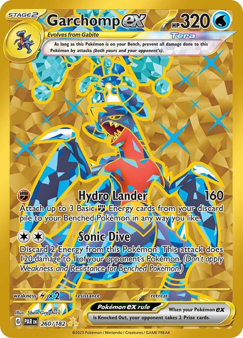 Garchomp Ex (260) - Paradox Rift