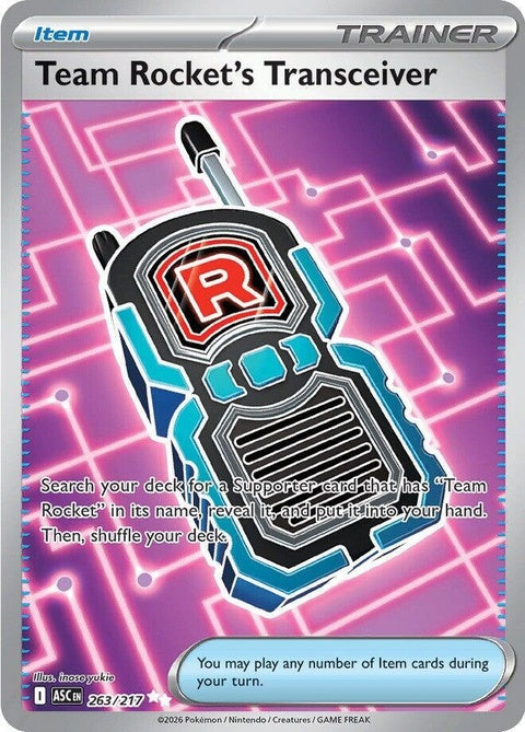 Team Rocket's Transceiver (263) - ME: Ascended Heroes