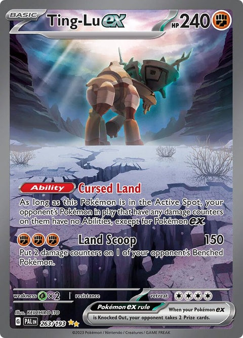 Ting-Lu Ex (263) - Paldea Evolved