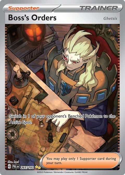 Boss's Orders (265) - Paldea Evolved