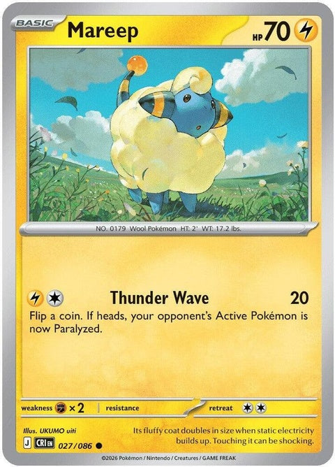 Mareep (27) - ME04: Chaos Rising