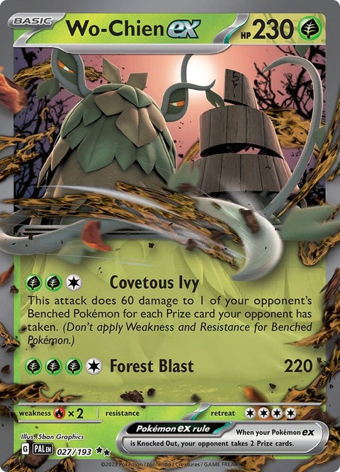 Wo-Chien Ex (27) - Paldea Evolved