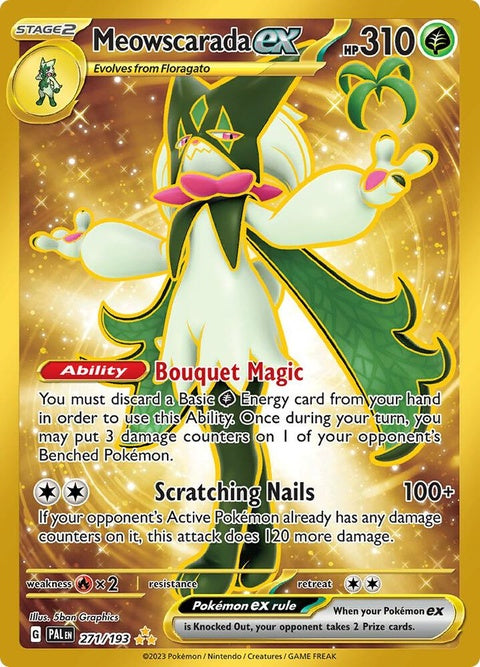 Meowscarada Ex (271) - Paldea Evolved