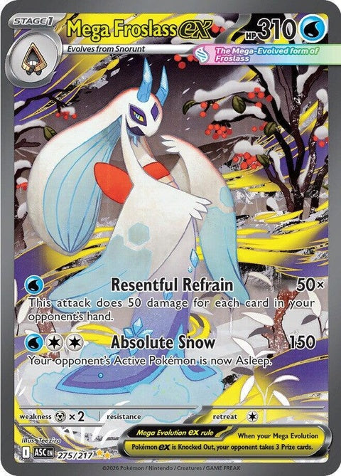 Mega Froslass Ex (275) - ME: Ascended Heroes