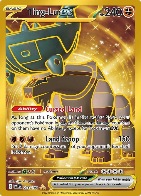 Ting-Lu Ex (275) - Paldea Evolved