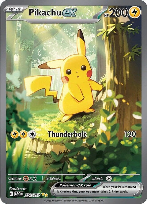 Pikachu Ex (276) - ME: Ascended Heroes