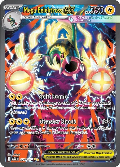Mega Eelektross Ex (278) - ME: Ascended Heroes