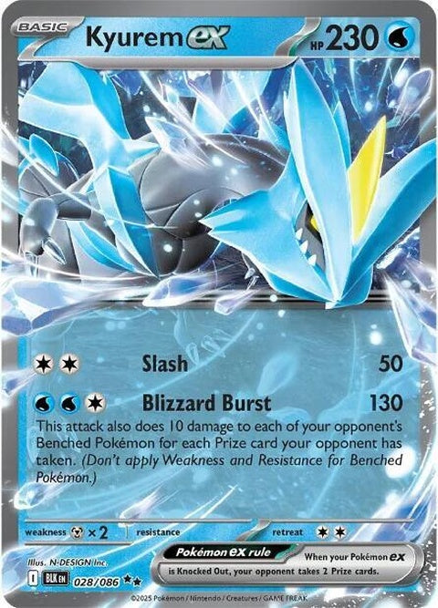 Kyurem Ex (28) - Black Bolt