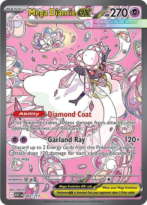 Mega Diancie Ex (282) - ME: Ascended Heroes