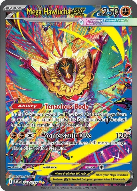 Mega Hawlucha Ex (283) - ME: Ascended Heroes