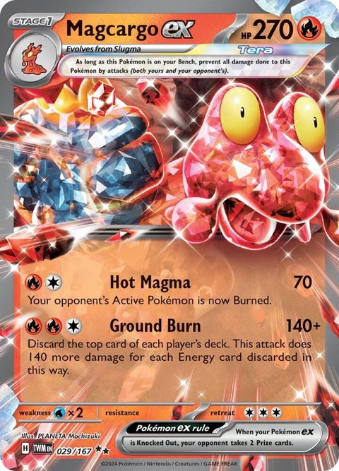 Magcargo Ex (29) - Twilight Masquerade