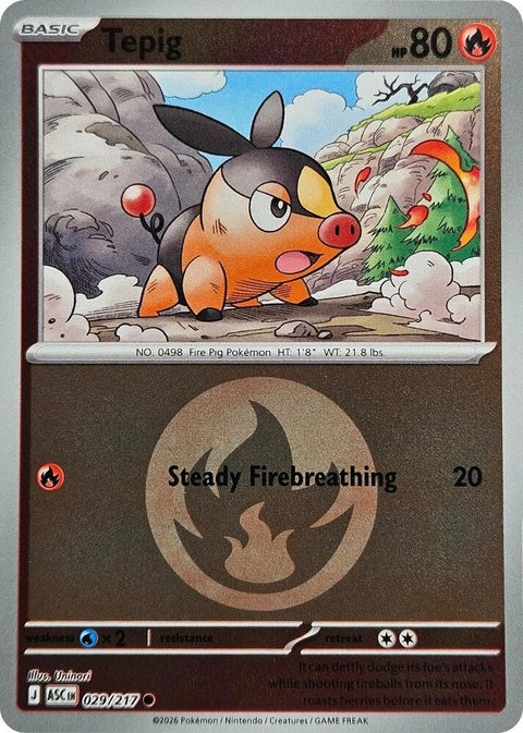 Tepig (29) - ME: Ascended Heroes