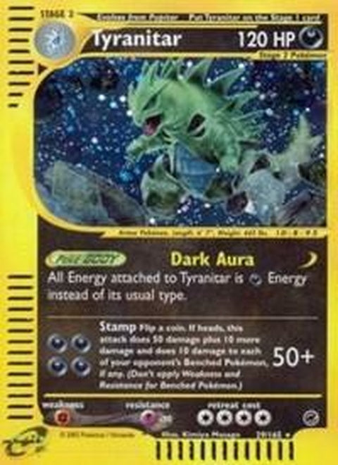 Tyranitar (29) - Expedition Base Set