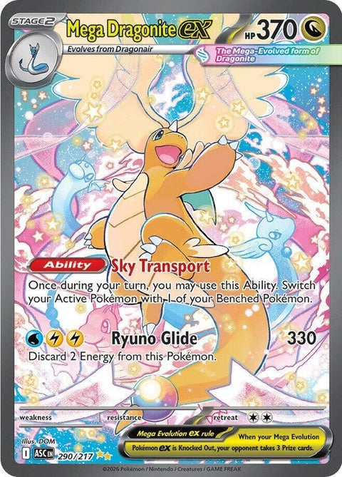 Mega Dragonite Ex (290) - ME: Ascended Heroes