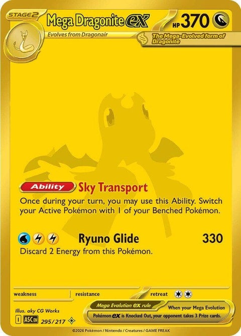 Mega Dragonite Ex (295) - ME: Ascended Heroes