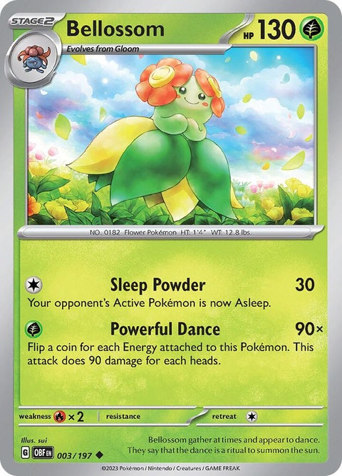 Bellossom (3) - Obsidian Flames