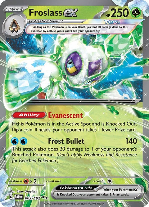 Froslass Ex (3) - Paradox Rift