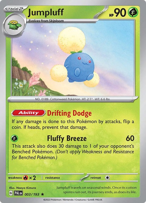Jumpluff (3) - Paldea Evolved