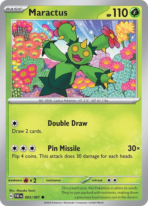 Maractus (3) - Paldean Fates