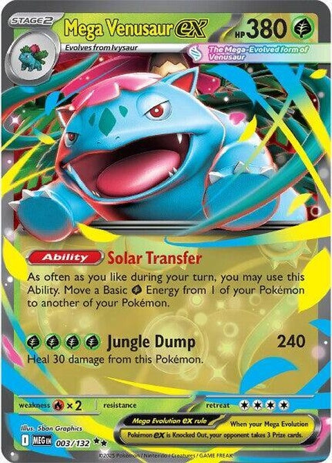 Mega Venusaur Ex (3) - Mega Evolution