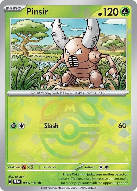 Pinsir (3) - Prismatic Evolutions