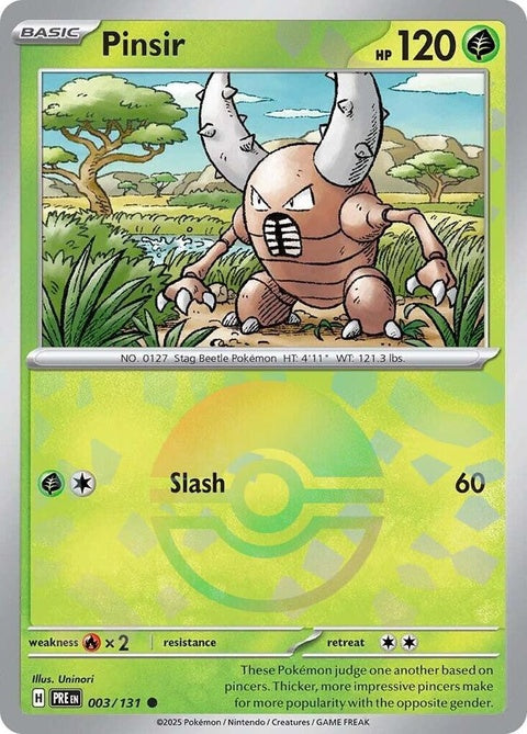 Pinsir (3) - Prismatic Evolutions