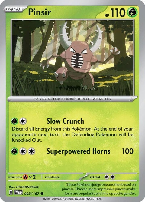 Pinsir (3) - Twilight Masquerade