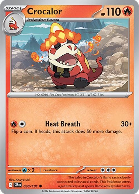 Crocalor (30) - Surging Sparks