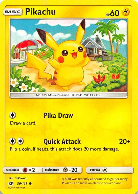 Pikachu (30) - Crimson Invasion