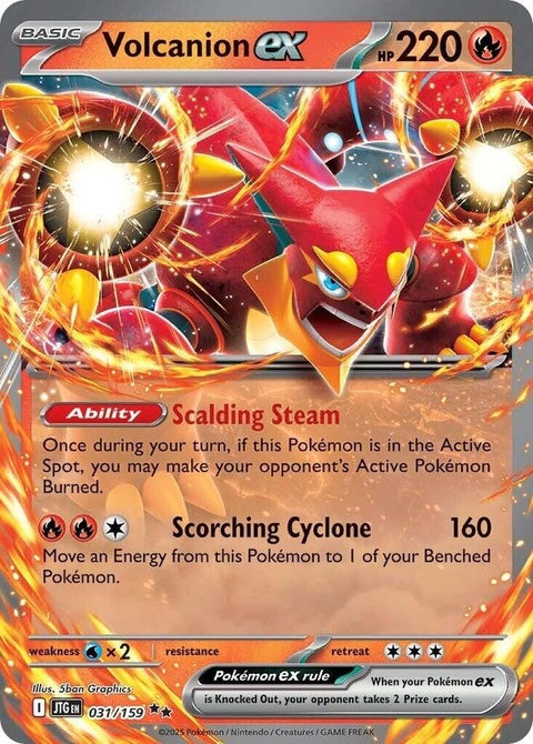 Volcanion Ex (31) - Journey Together