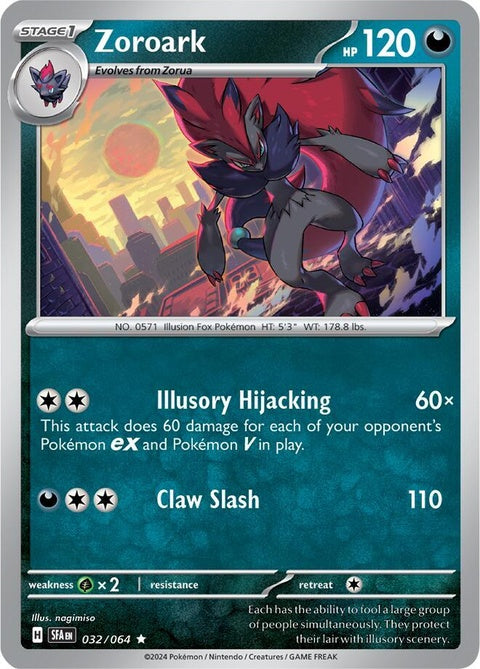 Zoroark (32) - Shrouded Fable