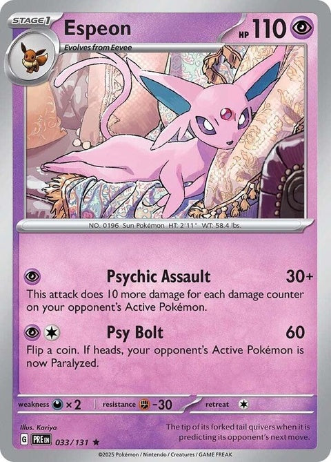 Espeon (33) - Prismatic Evolutions