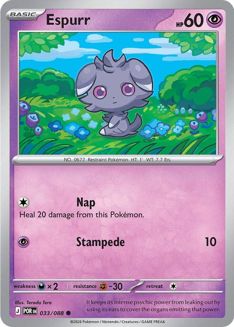 Espurr (33) - ME03: Perfect Order