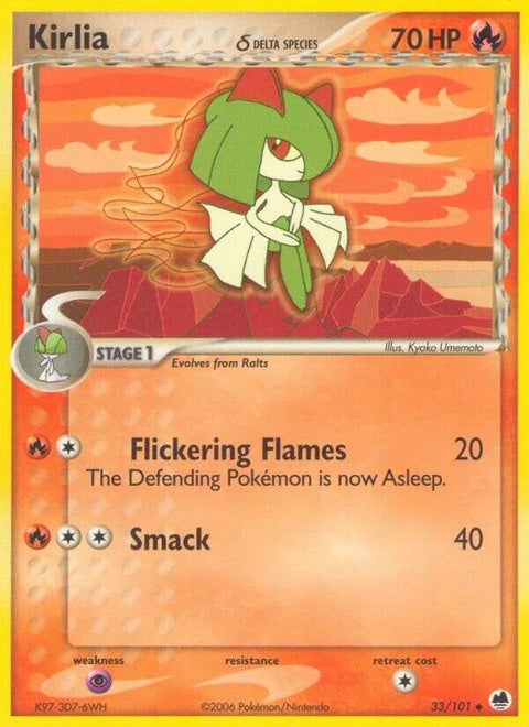Kirlia (33) - Dragon Frontiers