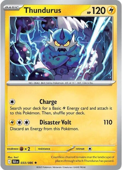 Thundurus (33) - Black Bolt