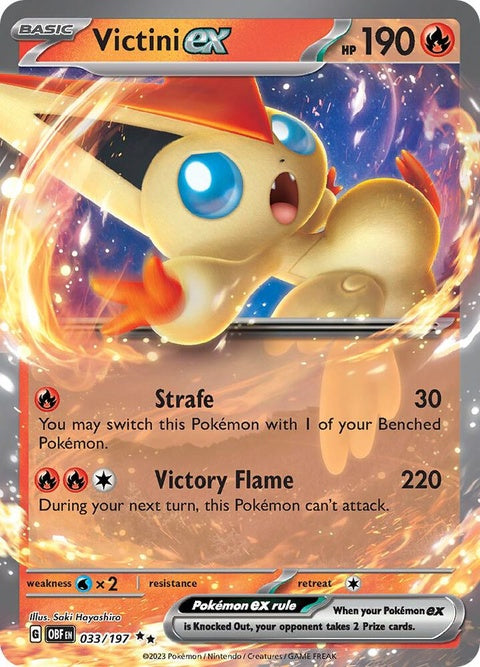 Victini Ex (33) - Obsidian Flames