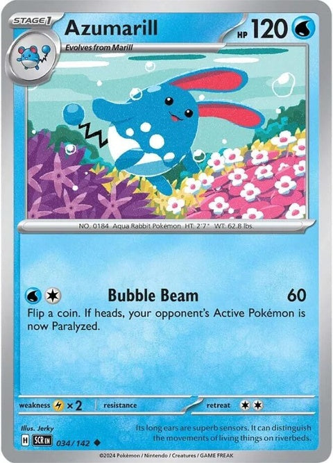 Azumarill (34) - Stellar Crown