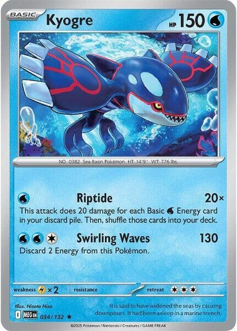 Kyogre (34) - Mega Evolution