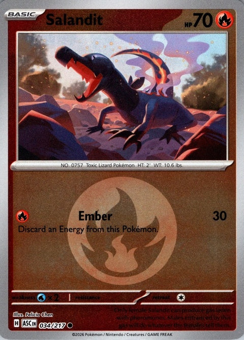 Salandit (34) - ME: Ascended Heroes