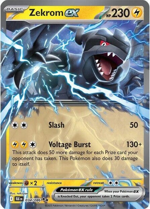 Zekrom Ex (34) - Black Bolt