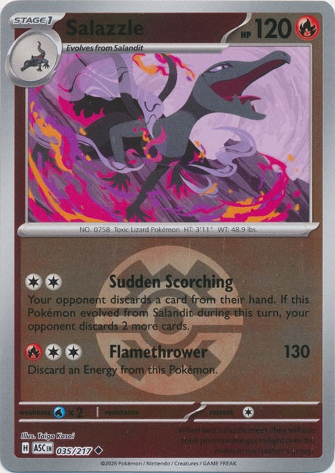 Salazzle (35) - ME: Ascended Heroes