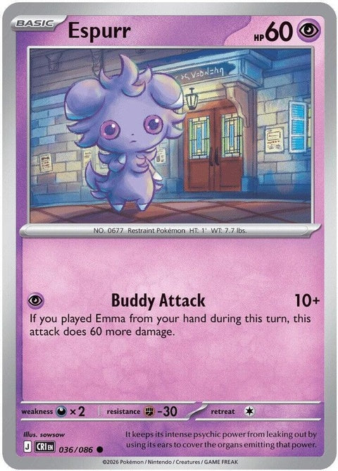 Espurr (36) - ME04: Chaos Rising