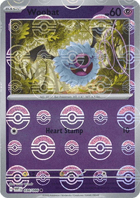Woobat (36) - White Flare