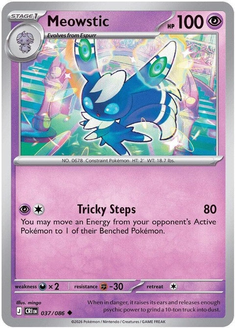 Meowstic (37) - ME04: Chaos Rising