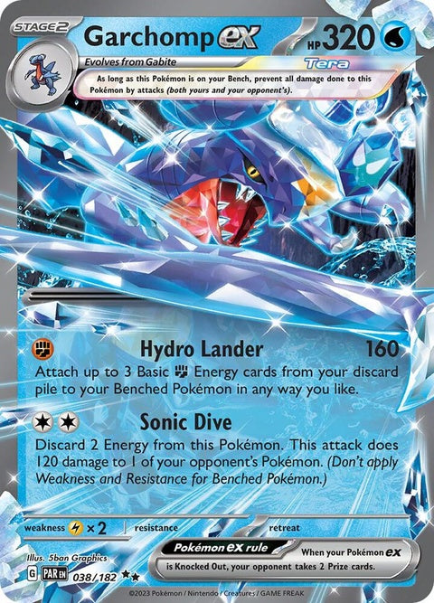 Garchomp Ex (38) - Paradox Rift