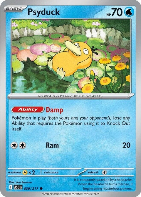 Psyduck (39) - ME: Ascended Heroes