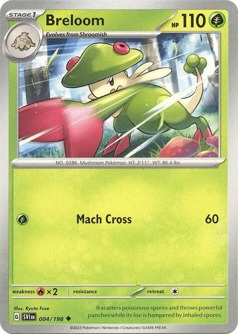 Breloom (4) - Scarlet & Violet
